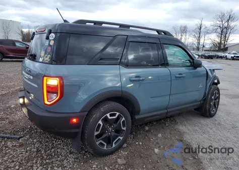 2022 Ford Bronco Sport Outer Banks from USA, damaged, VIN 3FMCR9C69NRD35137
